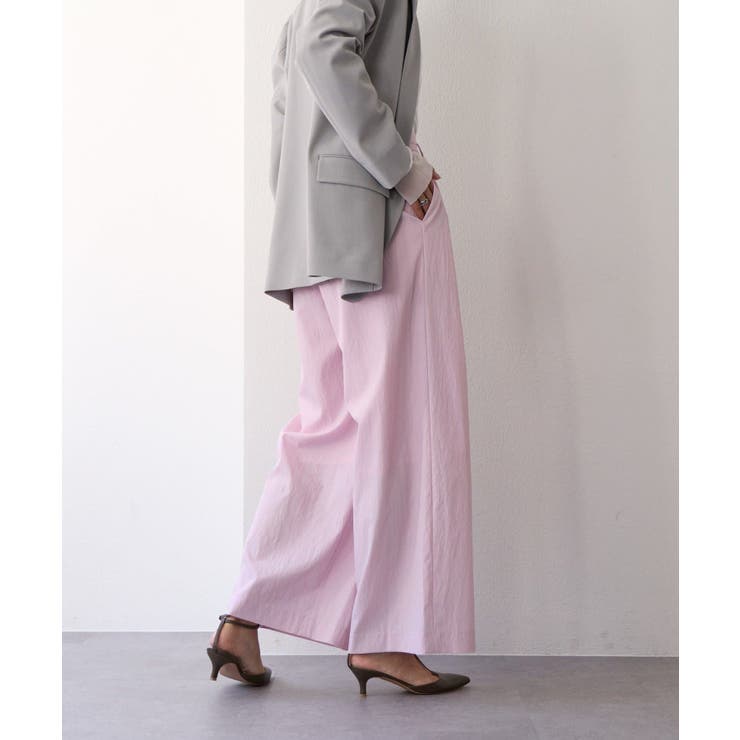 【RIVE DROITE】クロスタックワイドパンツ | PAL GROUP OUTLET | 詳細画像24 