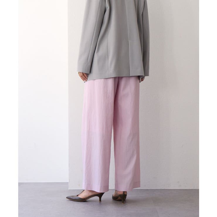 【RIVE DROITE】クロスタックワイドパンツ | PAL GROUP OUTLET | 詳細画像25 