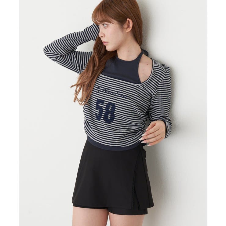 【RAY CASSIN】ホルターレイヤードT | PAL GROUP OUTLET | 詳細画像10 