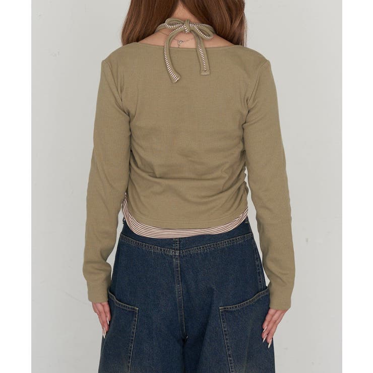 【RAY CASSIN】ホルターレイヤードT | PAL GROUP OUTLET | 詳細画像35 