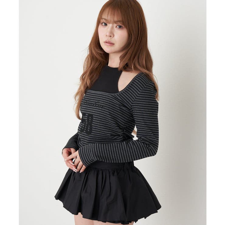 B/CGRY | 【RAY CASSIN】ホルターレイヤードT | PAL GROUP OUTLET