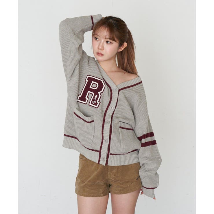 MGRY | 【RAY CASSIN】レタードカーディガン | PAL GROUP OUTLET