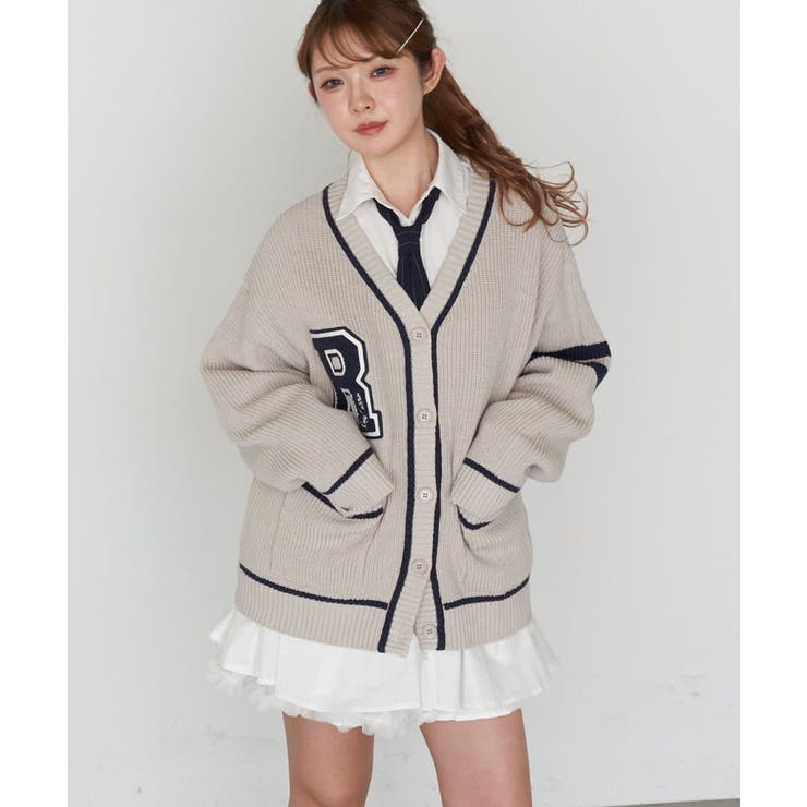 IVO | 【RAY CASSIN】レタードカーディガン | PAL GROUP OUTLET