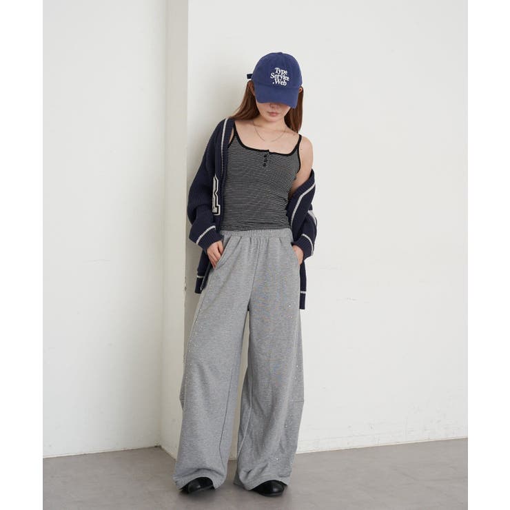 【RAY CASSIN】レタードカーディガン | PAL GROUP OUTLET | 詳細画像7 