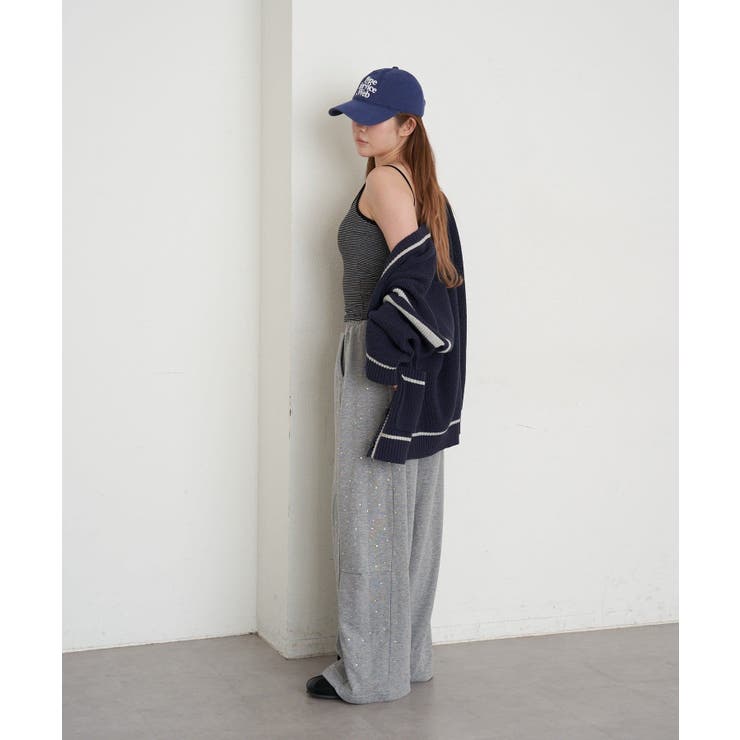 【RAY CASSIN】レタードカーディガン | PAL GROUP OUTLET | 詳細画像8 