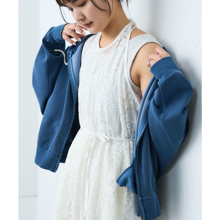 【CIAOPANIC TYPY】【india】レースエプロンワンピース | PAL GROUP OUTLET | 詳細画像9 