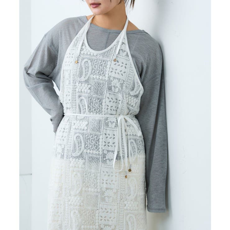 【CIAOPANIC TYPY】【india】レースエプロンワンピース | PAL GROUP OUTLET | 詳細画像5 