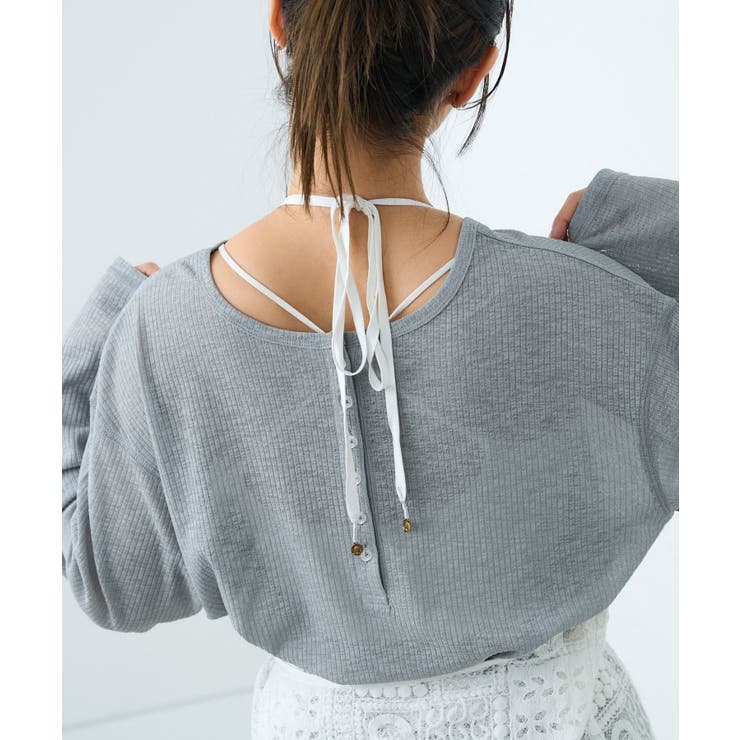 【CIAOPANIC TYPY】【india】レースエプロンワンピース | PAL GROUP OUTLET | 詳細画像7 