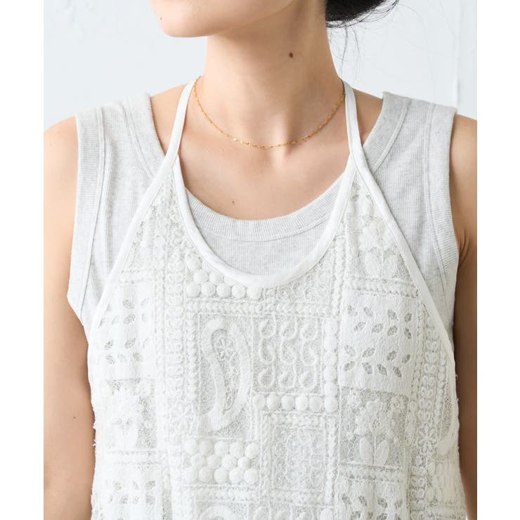 【CIAOPANIC TYPY】【india】レースエプロンワンピース | PAL GROUP OUTLET | 詳細画像24 