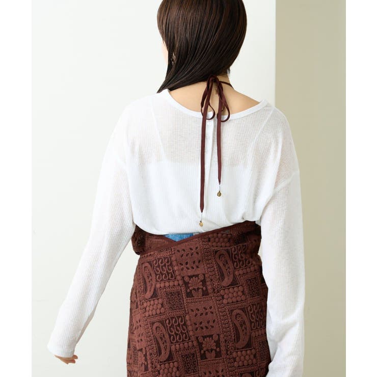 【CIAOPANIC TYPY】【india】レースエプロンワンピース | PAL GROUP OUTLET | 詳細画像15 