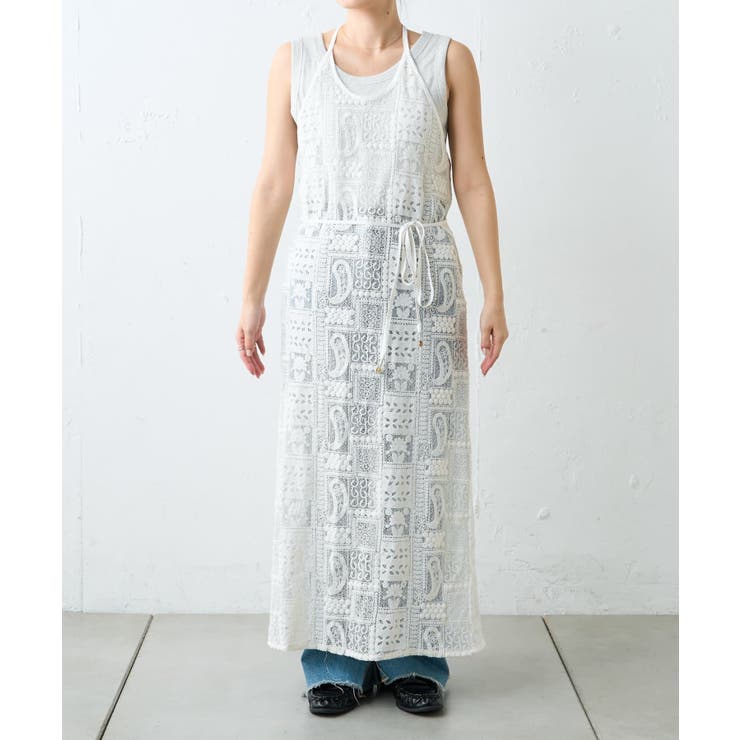 【CIAOPANIC TYPY】【india】レースエプロンワンピース | PAL GROUP OUTLET | 詳細画像20 