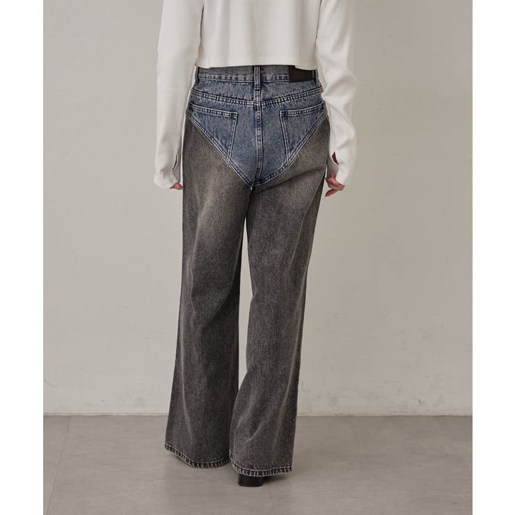 【mline】ハイレイヤードデニム | PAL GROUP OUTLET | 詳細画像9 