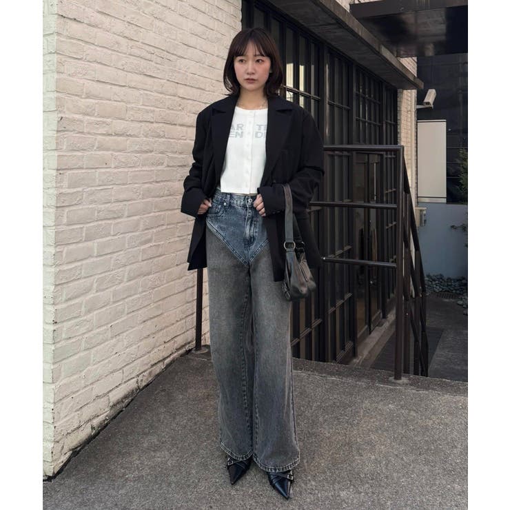 【mline】ハイレイヤードデニム | PAL GROUP OUTLET | 詳細画像10 