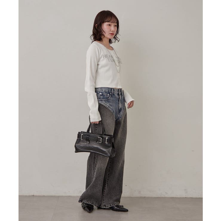 【mline】ハイレイヤードデニム | PAL GROUP OUTLET | 詳細画像11 