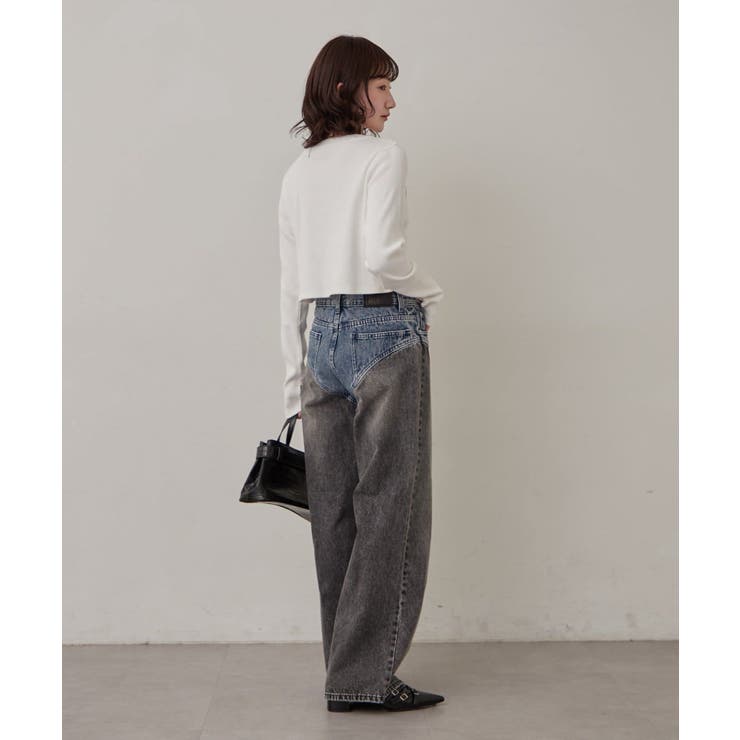 【mline】ハイレイヤードデニム | PAL GROUP OUTLET | 詳細画像12 