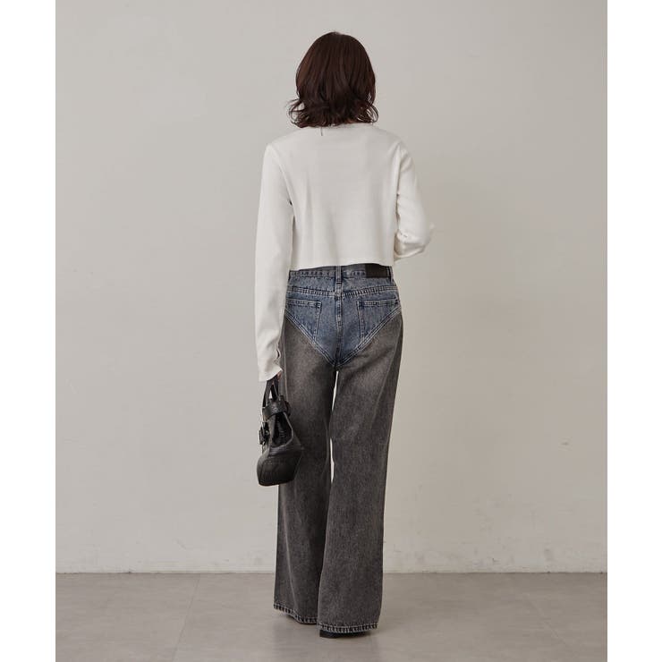 【mline】ハイレイヤードデニム | PAL GROUP OUTLET | 詳細画像13 