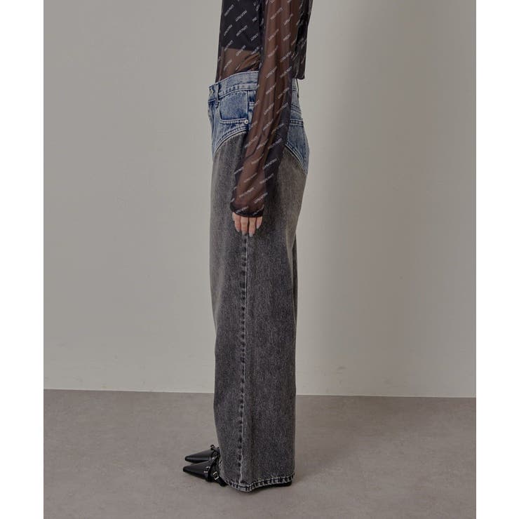 【mline】ハイレイヤードデニム | PAL GROUP OUTLET | 詳細画像15 