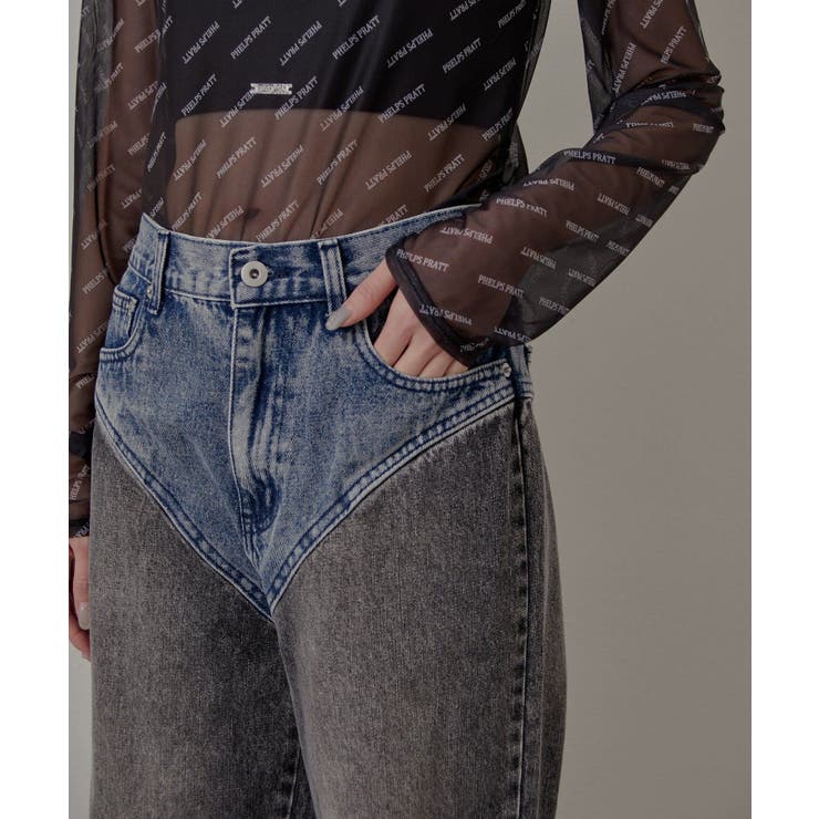 【mline】ハイレイヤードデニム | PAL GROUP OUTLET | 詳細画像17 