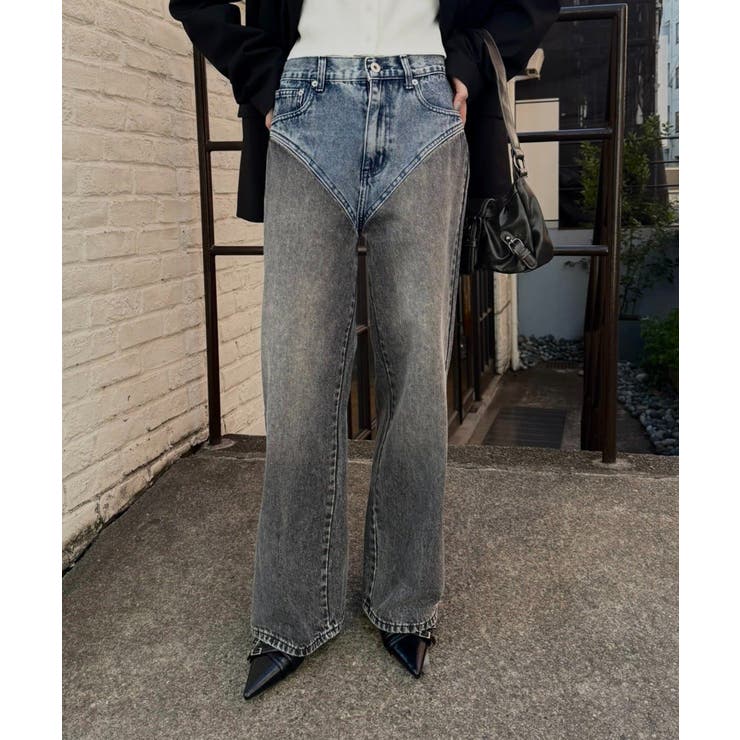 【mline】ハイレイヤードデニム | PAL GROUP OUTLET | 詳細画像3 