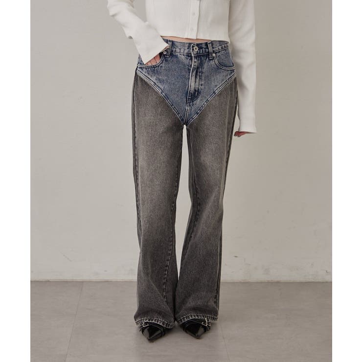 【mline】ハイレイヤードデニム | PAL GROUP OUTLET | 詳細画像6 