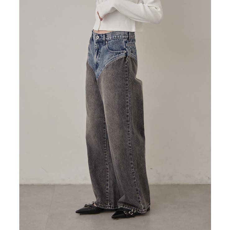 【mline】ハイレイヤードデニム | PAL GROUP OUTLET | 詳細画像7 