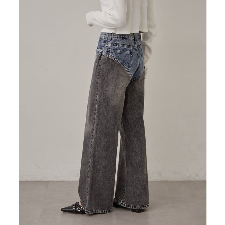 【mline】ハイレイヤードデニム | PAL GROUP OUTLET | 詳細画像8 