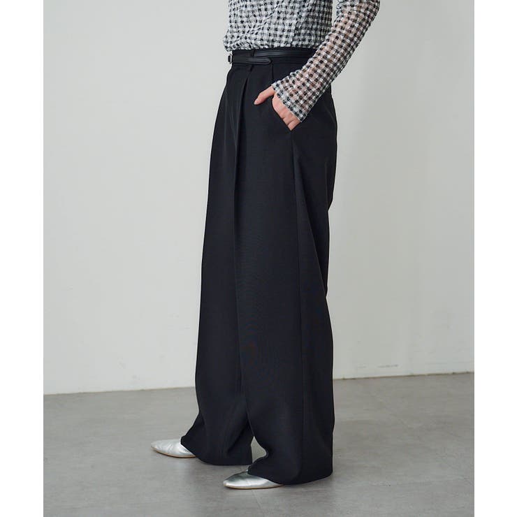 【SHENERY】トロタックワイドパンツ | PAL GROUP OUTLET | 詳細画像9 