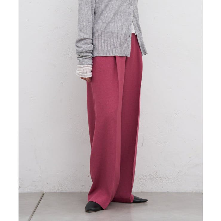 ROSE | 【SHENERY】トロタックワイドパンツ | PAL GROUP OUTLET