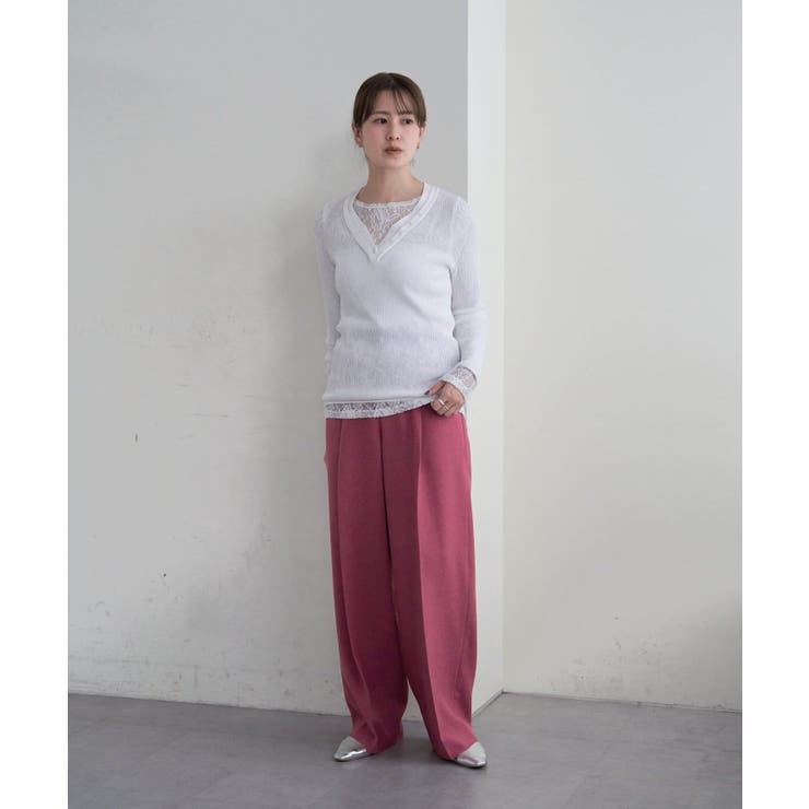 【SHENERY】トロタックワイドパンツ | PAL GROUP OUTLET | 詳細画像43 