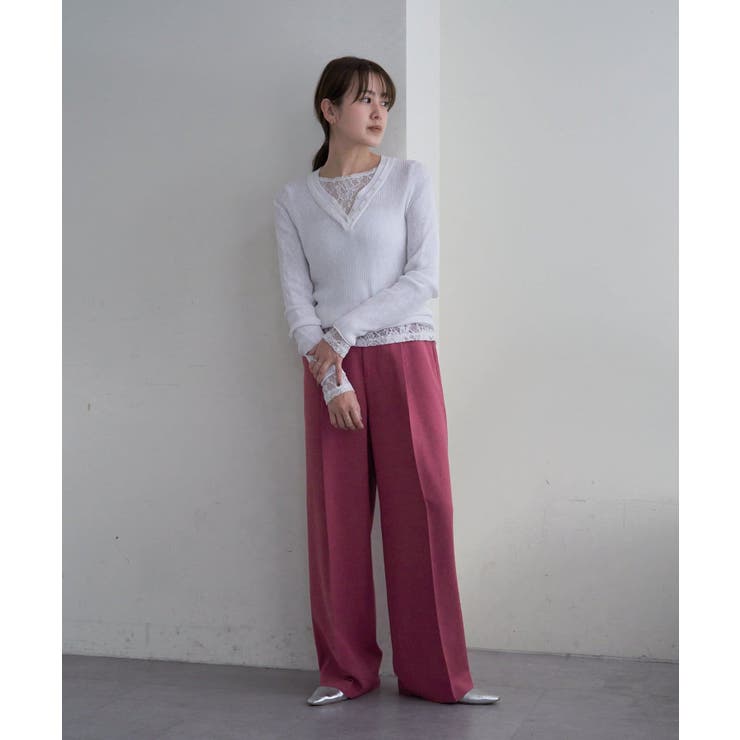 【SHENERY】トロタックワイドパンツ | PAL GROUP OUTLET | 詳細画像45 