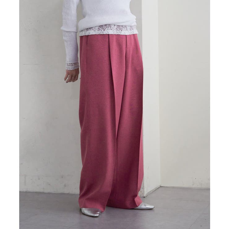 【SHENERY】トロタックワイドパンツ | PAL GROUP OUTLET | 詳細画像48 