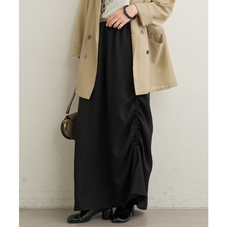 【Omekashi】サイドシャーリングスカート | PAL GROUP OUTLET | 詳細画像2 