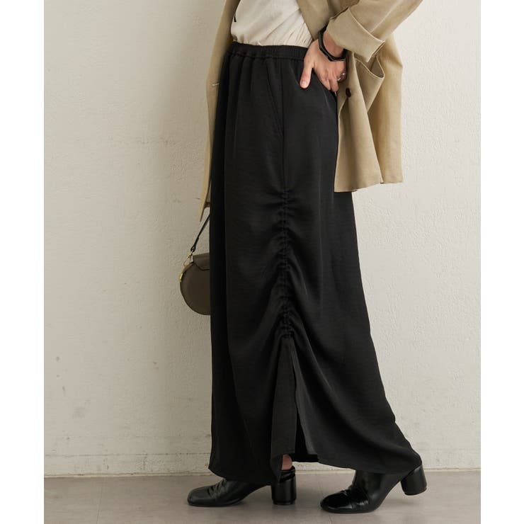 【Omekashi】サイドシャーリングスカート | PAL GROUP OUTLET | 詳細画像4 