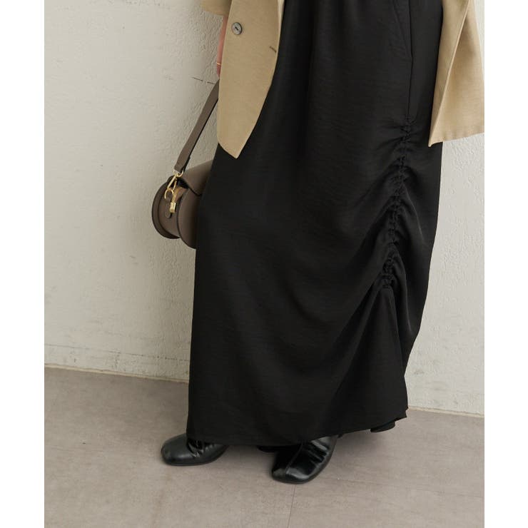 【Omekashi】サイドシャーリングスカート | PAL GROUP OUTLET | 詳細画像7 