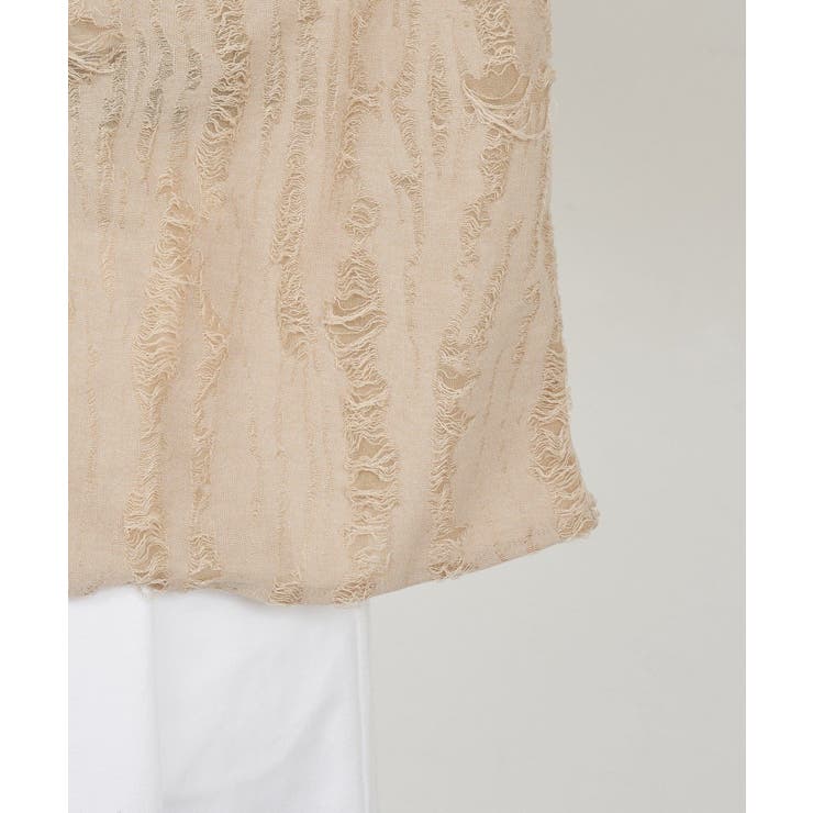 【SHENERY】ニュアンスフリルカラーブラウス | PAL GROUP OUTLET | 詳細画像38 