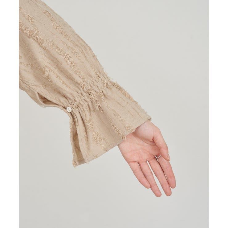 【SHENERY】ニュアンスフリルカラーブラウス | PAL GROUP OUTLET | 詳細画像39 