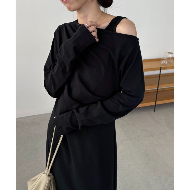 BLACK | 【CAPRICIEUX LE'MAGE】タンクSETドレープOP | PAL GROUP OUTLET