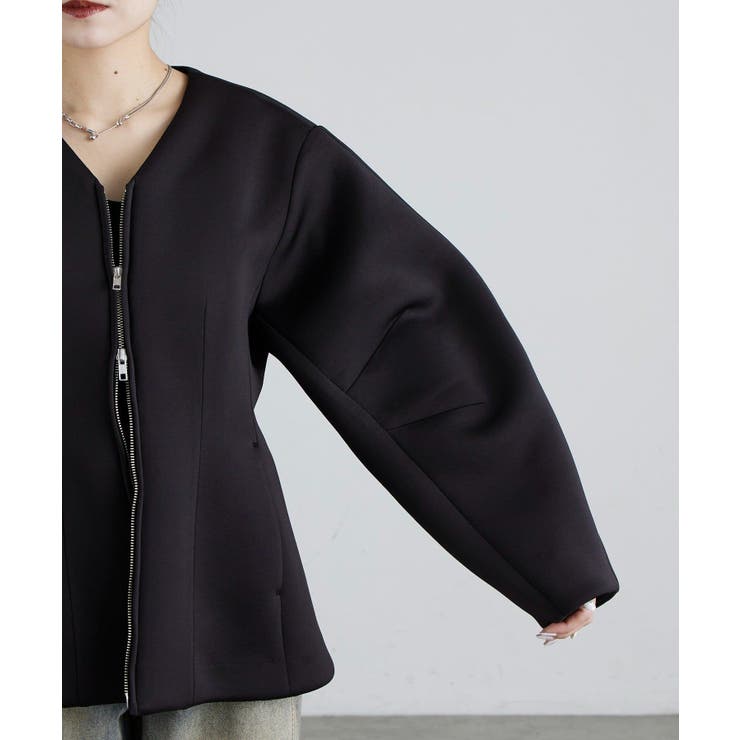 【Lui's】ダンボールシェイプWZIPJKT | PAL GROUP OUTLET | 詳細画像9 