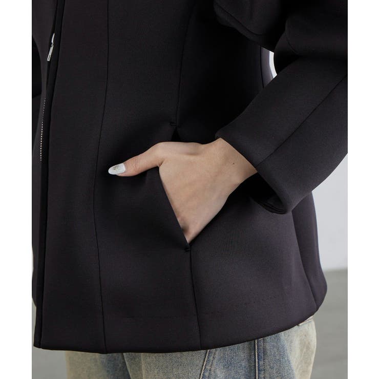 【Lui's】ダンボールシェイプWZIPJKT | PAL GROUP OUTLET | 詳細画像10 