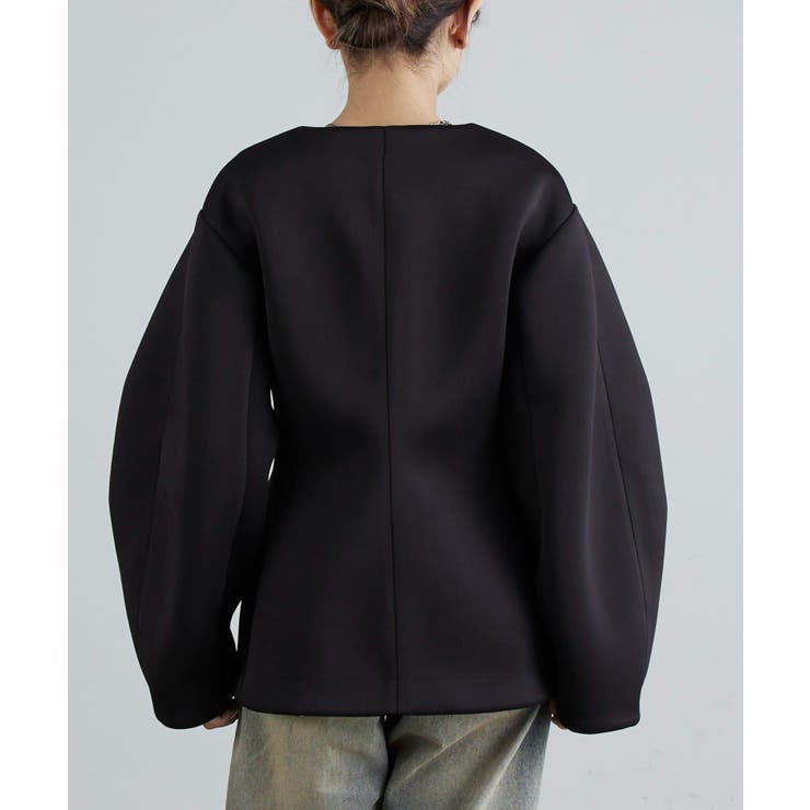 【Lui's】ダンボールシェイプWZIPJKT | PAL GROUP OUTLET | 詳細画像2 