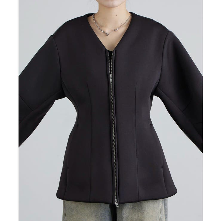 【Lui's】ダンボールシェイプWZIPJKT | PAL GROUP OUTLET | 詳細画像6 