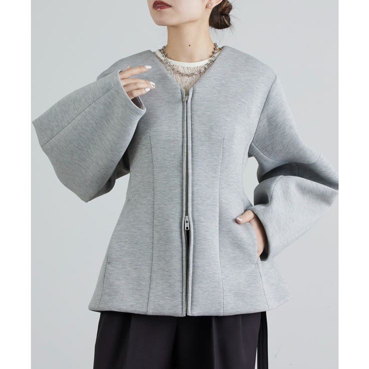 【Lui's】ダンボールシェイプWZIPJKT | PAL GROUP OUTLET | 詳細画像22 