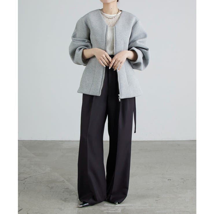 【Lui's】ダンボールシェイプWZIPJKT | PAL GROUP OUTLET | 詳細画像23 