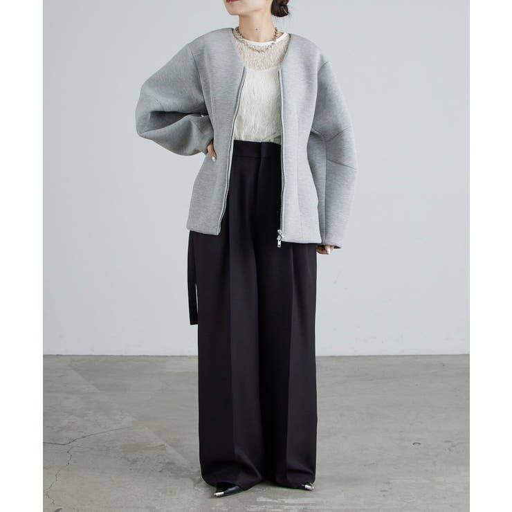 【Lui's】ダンボールシェイプWZIPJKT | PAL GROUP OUTLET | 詳細画像24 