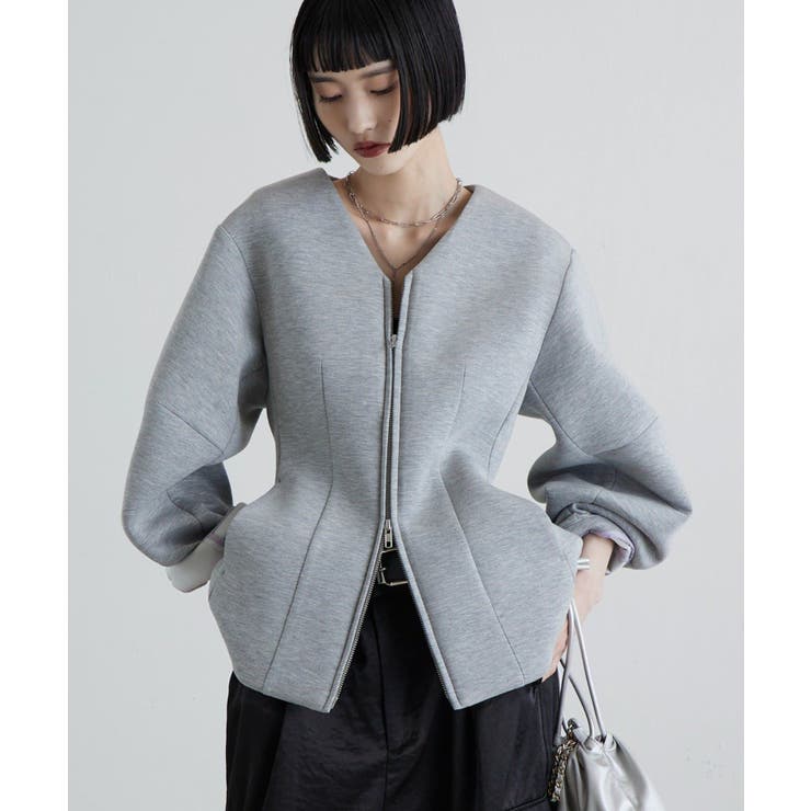 【Lui's】ダンボールシェイプWZIPJKT | PAL GROUP OUTLET | 詳細画像11 