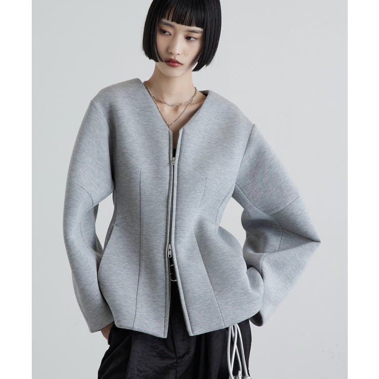 【Lui's】ダンボールシェイプWZIPJKT | PAL GROUP OUTLET | 詳細画像12 