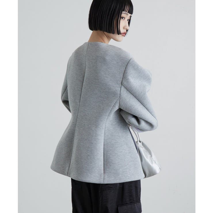 【Lui's】ダンボールシェイプWZIPJKT | PAL GROUP OUTLET | 詳細画像14 