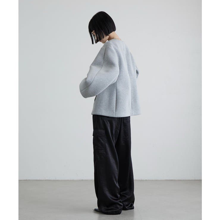 【Lui's】ダンボールシェイプWZIPJKT | PAL GROUP OUTLET | 詳細画像17 