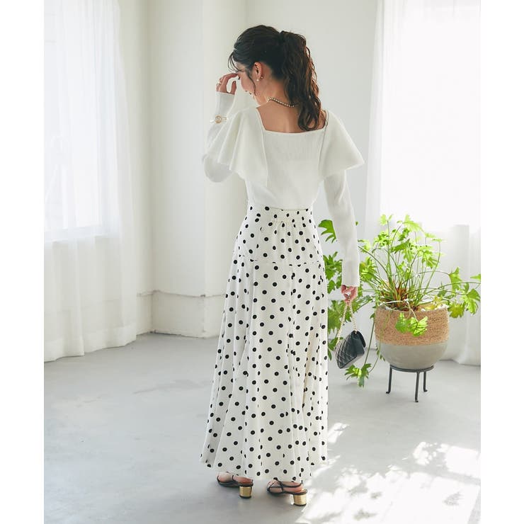 【La boutique BonBon】ラッフルフリルニット | PAL GROUP OUTLET | 詳細画像7 