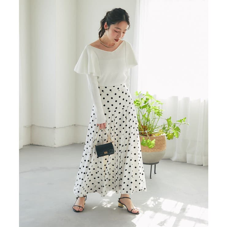 【La boutique BonBon】ラッフルフリルニット | PAL GROUP OUTLET | 詳細画像8 